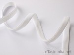 Tasiemka aksamitka - biała (9 mm)