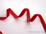 Tasiemka aksamitka - czerwień (9 mm)