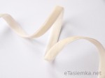 Tasiemka aksamitka - kremowa (9 mm)