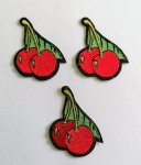 Aplikacja termoprzylepna - wiśnie