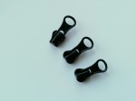 Suwak metalowy 5 mm do zamka kostkowego - czarny