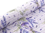 Tkanina bawełniana dekoracyjna - lawenda